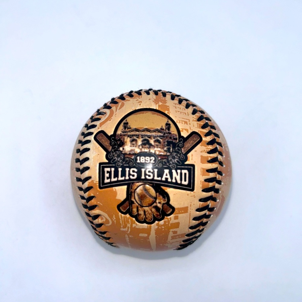Ellis Island Souvenir Baseball